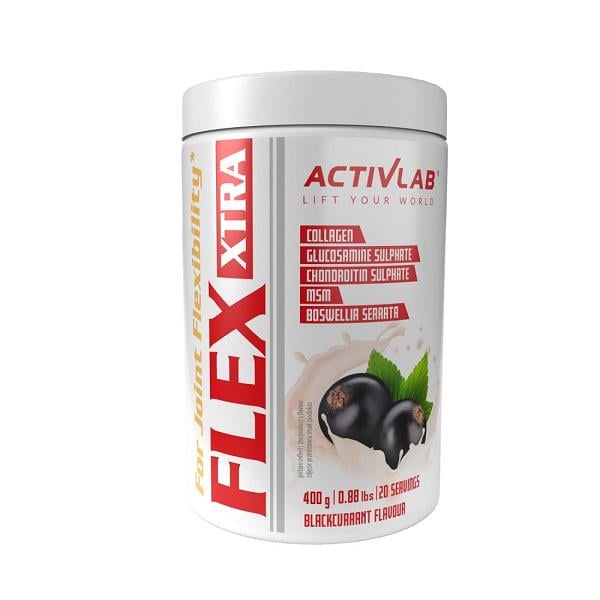 Хондропротектор (для спорта) Activlab Flex Xtra 400 g /20 servings/ Black Currant