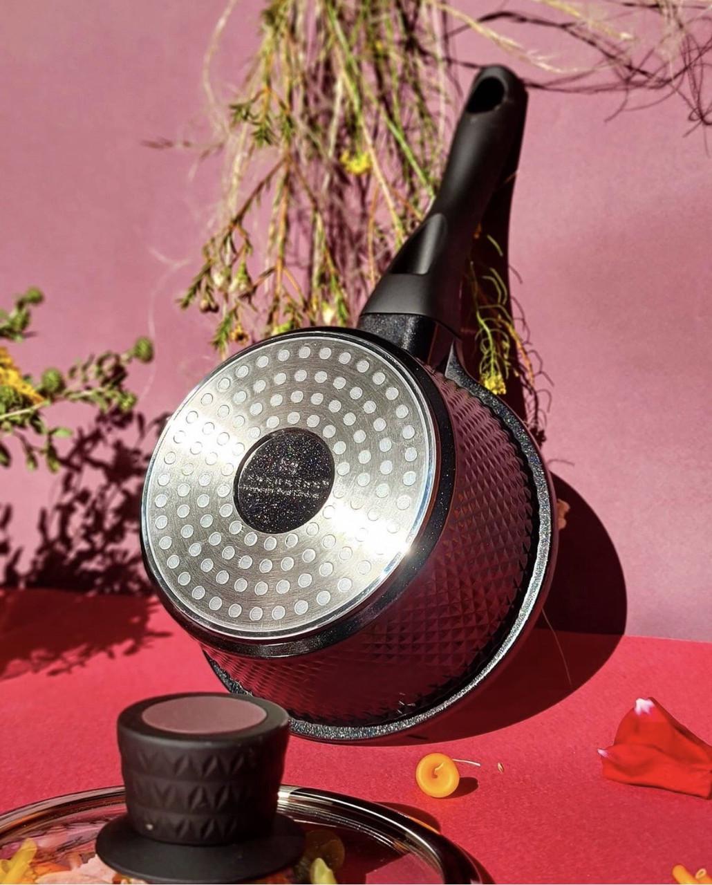 Ківш Edenberg із антипригарним покриттям та індукційним дном 1,5 л (EB-16991) - фото 5 Ківш Edenberg із антипригарним покриттям та індукційним дном 1,5 л (EB-16991) - фото 5