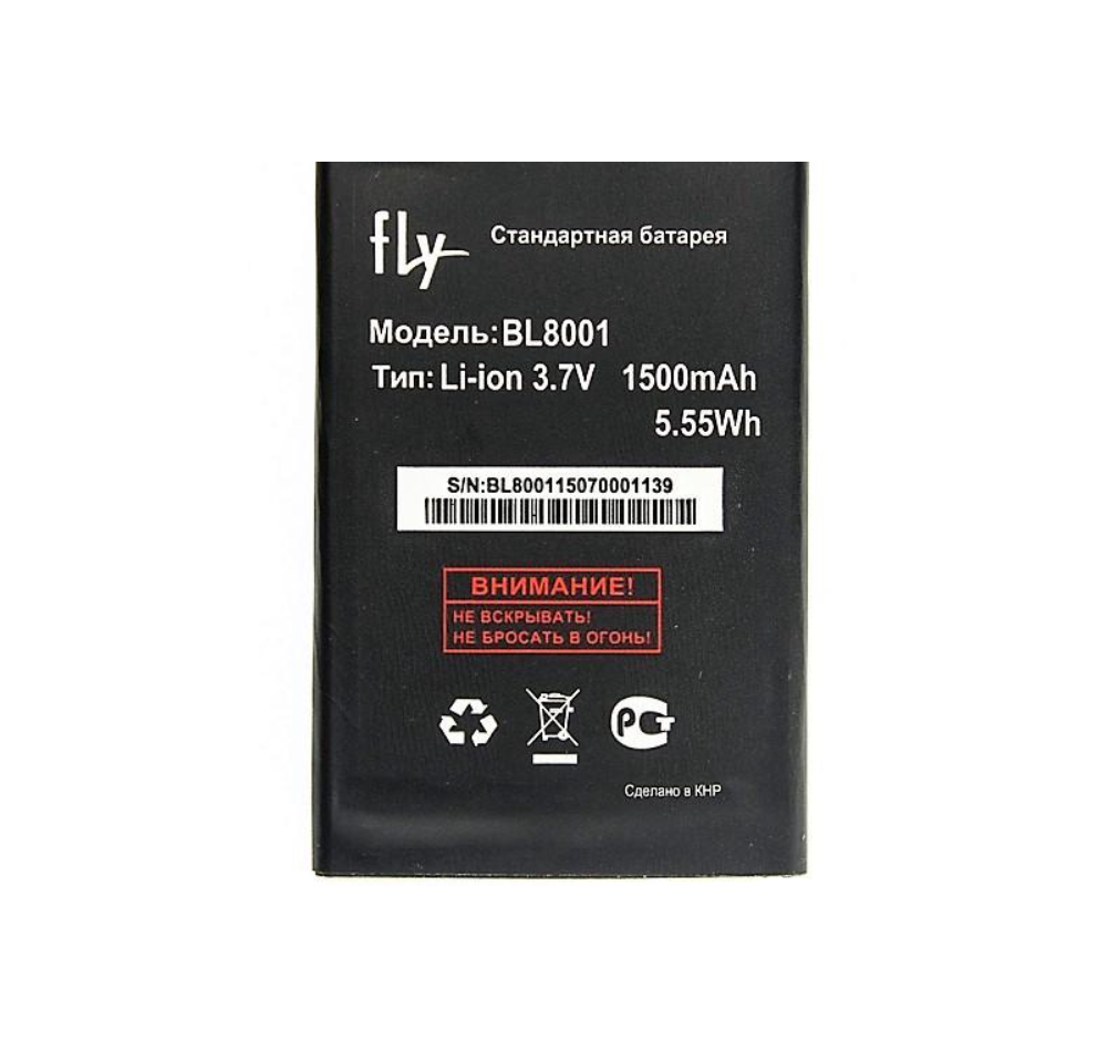 Аккумулятор для телефона Fly Bl8001/IQ436 1500 mah (740562674)