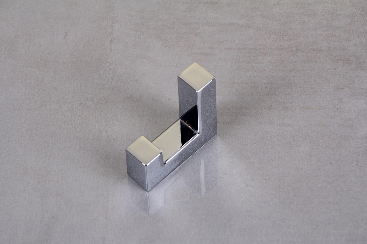 Крючок мебельный одинарный GTV К2201 Хром K2201-01)