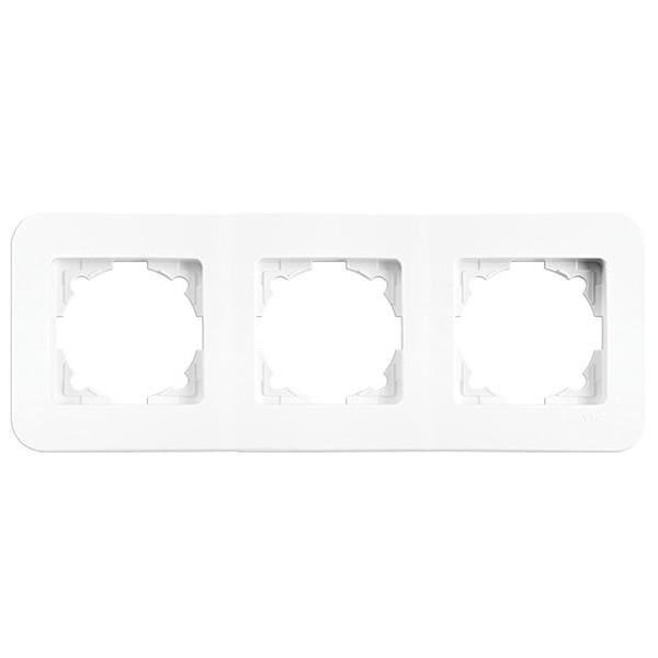 Рамка трехместная Viko Rollina Белый (00000012889) Рамка трехместная Viko Rollina Белый (00000012889)