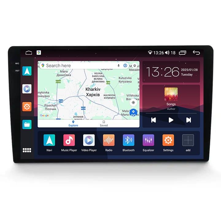 Автомагнітола серії QIV Q3+ 9 дюймів 2K 4/64 (9 дюймів 2K Qled 8core 7862 4/64 4G CarPlay/Android Auto) Автомагнітола серії QIV Q3+ 9 дюймів 2K 4/64 (9 дюймів 2K Qled 8core 7862 4/64 4G CarPlay/Android Auto)