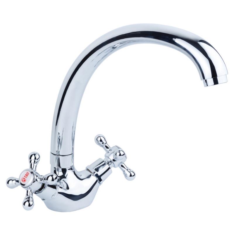Смеситель для кухни TAU VD 1/2" на гайке (VD-4B461C)