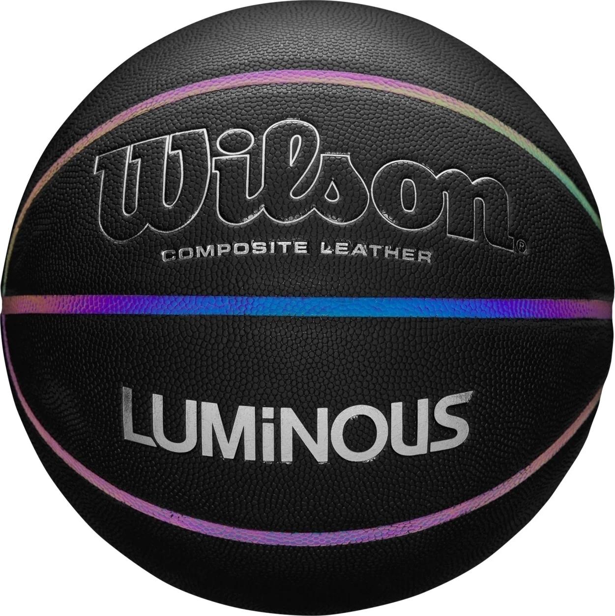 Баскетбольный мяч Wilson LUMINOUS IRIDESCENT р. 7 Черный (WTB2027XB07)
