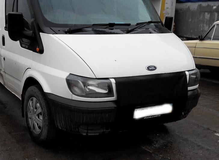 Утеплитель радиатора Ford Transit 2000-2006 Черный - фото 6