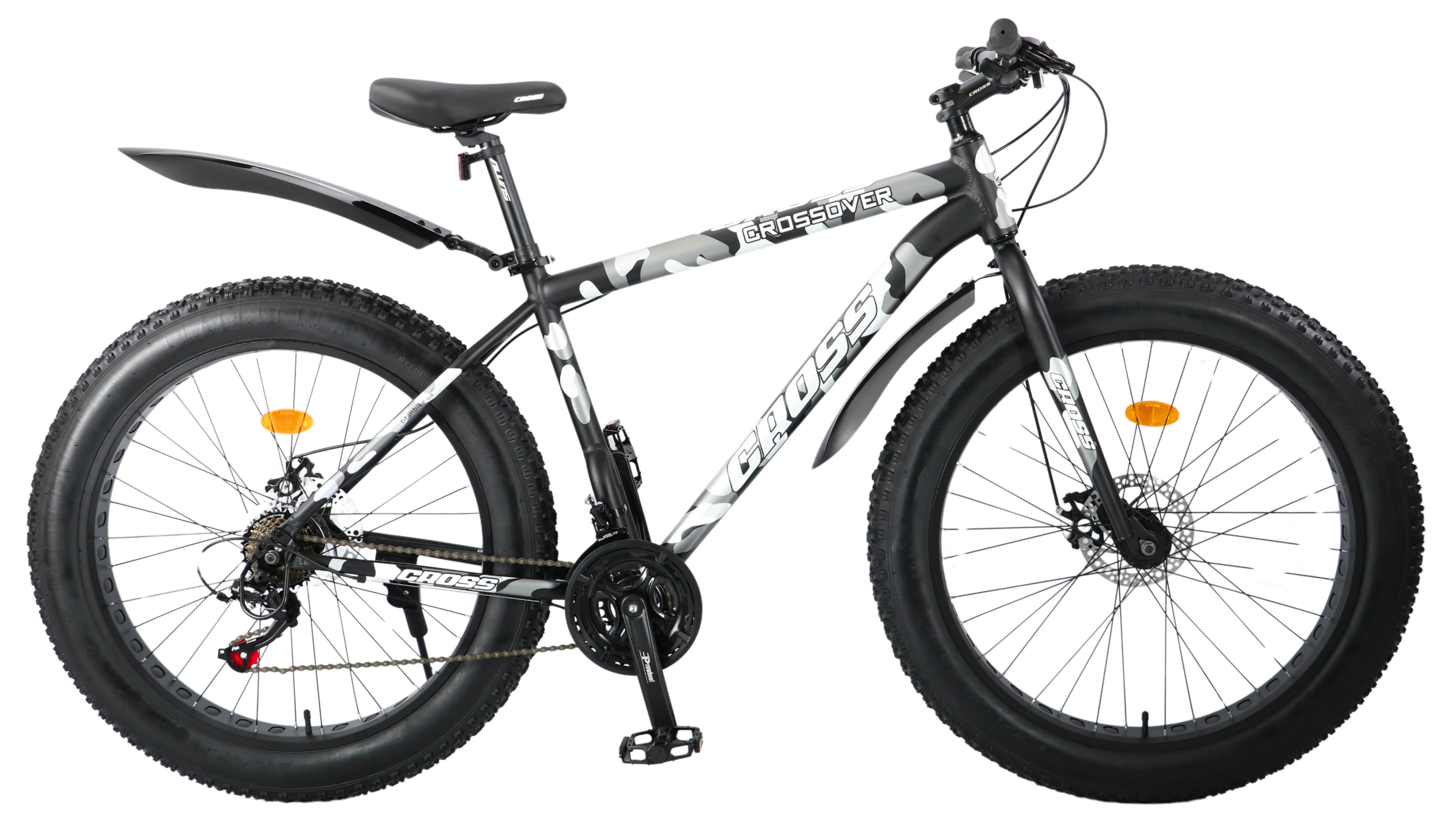 Велосипед Cross Crossover rigid 2025 26" 19" Серый