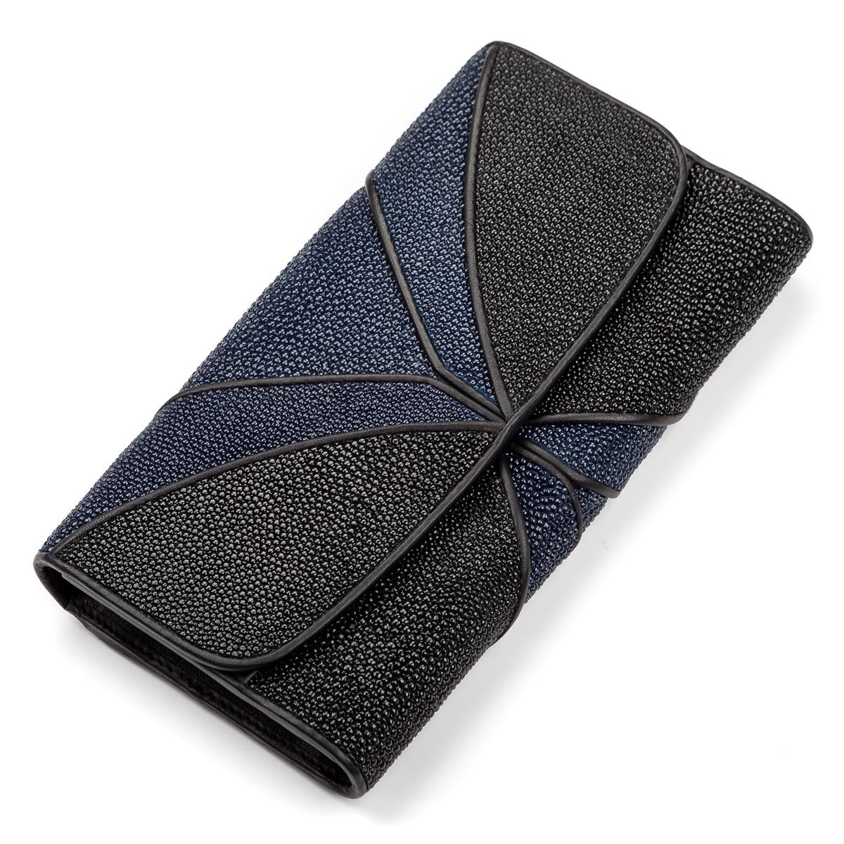 Кошелек женский Stingray leather 18095 кожа Черный