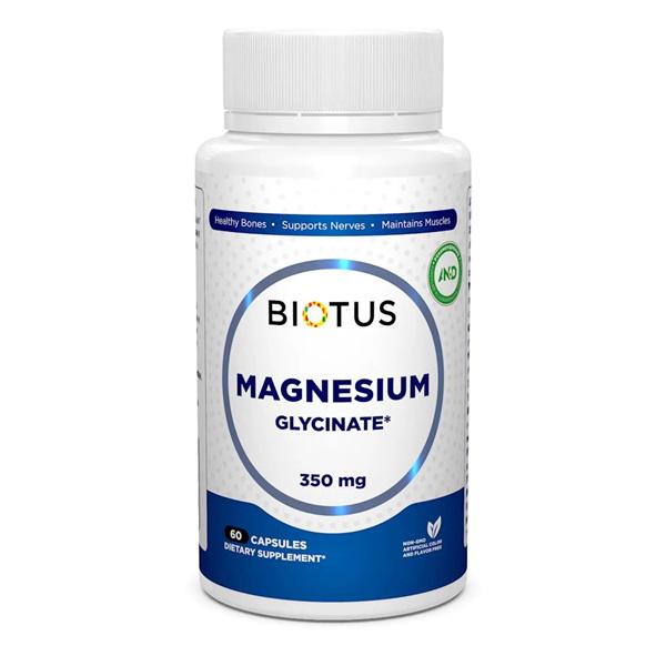 Мікроелемент Магній Biotus Magnesium Glycinate 60 капс. (000022636)