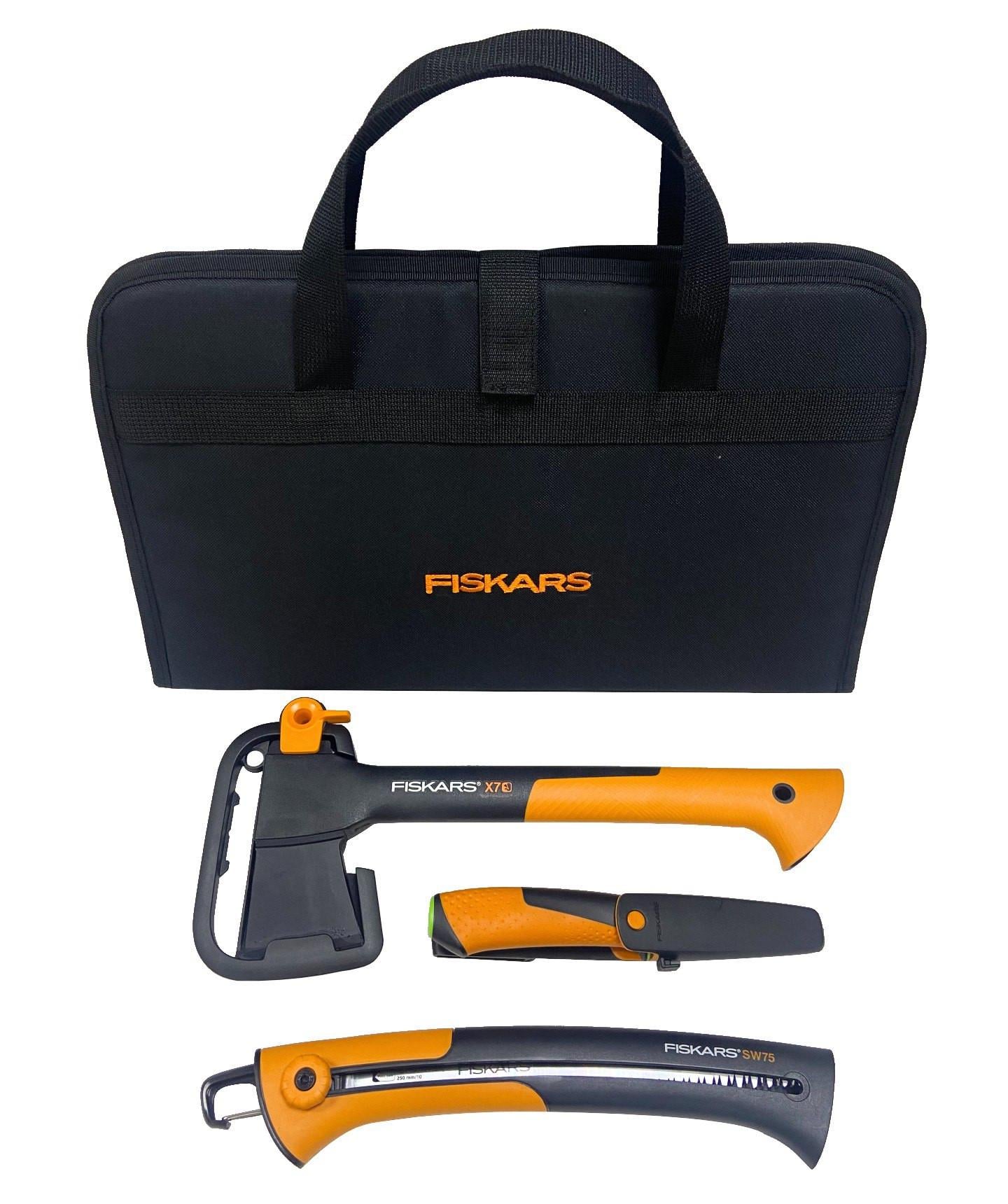 Набор подарочный Fiskars топор 1015618/нож 1023619/пила 1000614 (2021273) Набор подарочный Fiskars топор 1015618/нож 1023619/пила 1000614 (2021273)