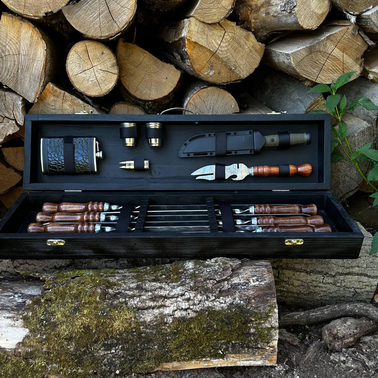 Набор шампуров Militari Profi S2 в кейсе (19139735)