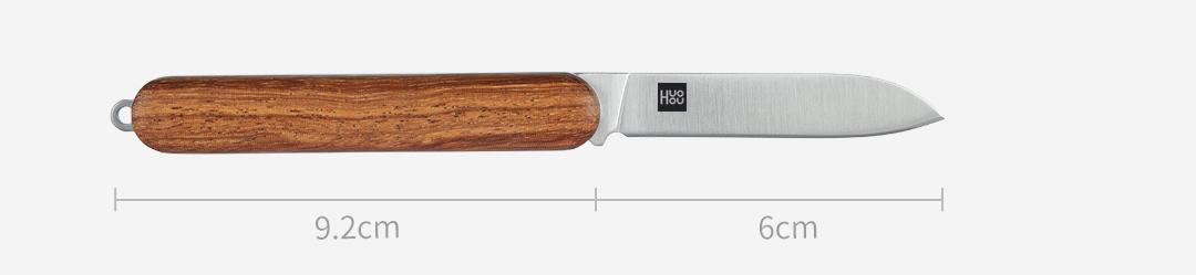 Ніж HuoHou Folding Fruit Knife HU0101 Wood (49485) - фото 4 Ніж HuoHou Folding Fruit Knife HU0101 Wood (49485) - фото 4