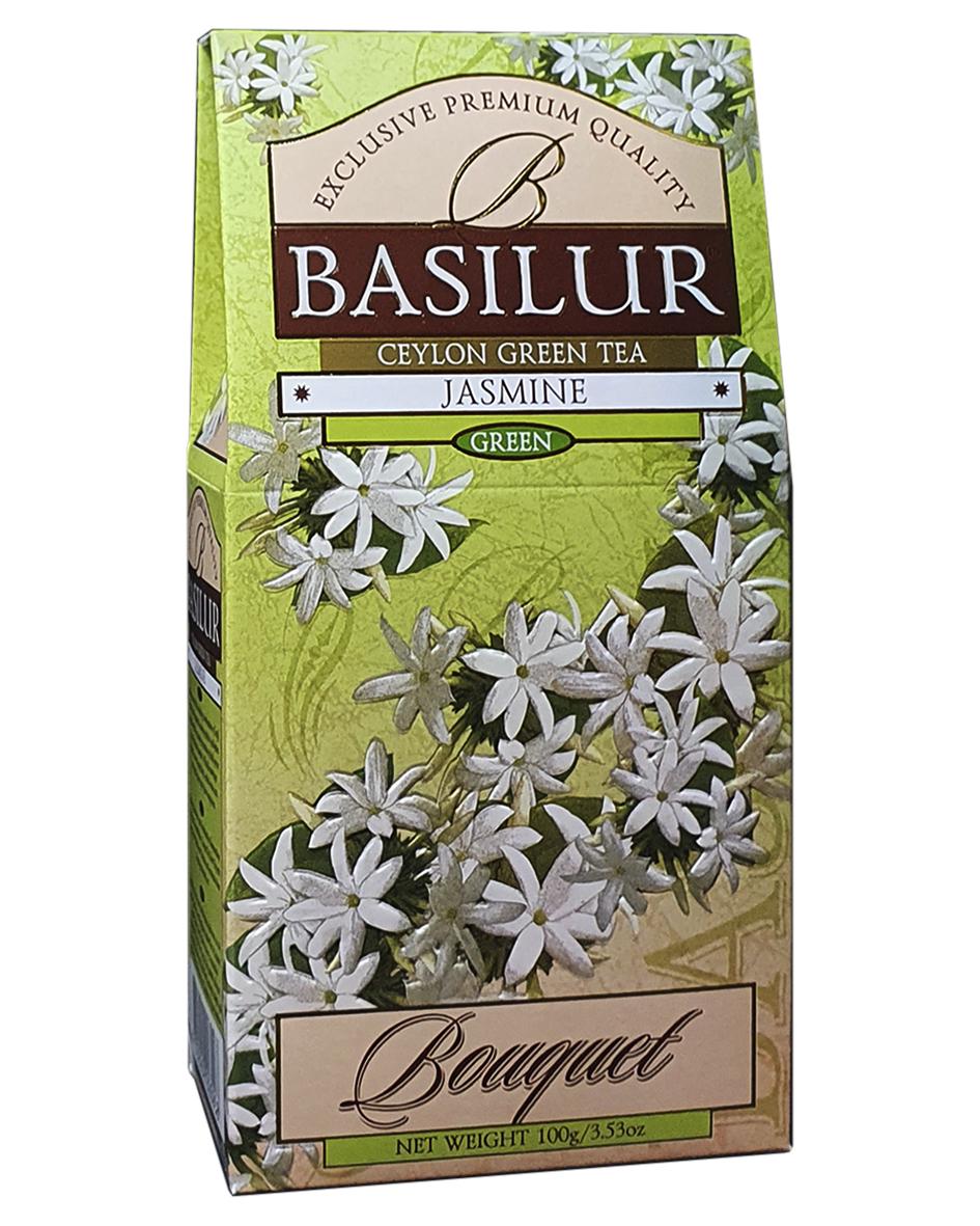 Чай зелений цейлонський Basilur Букет Жасмин 100 г (56388)
