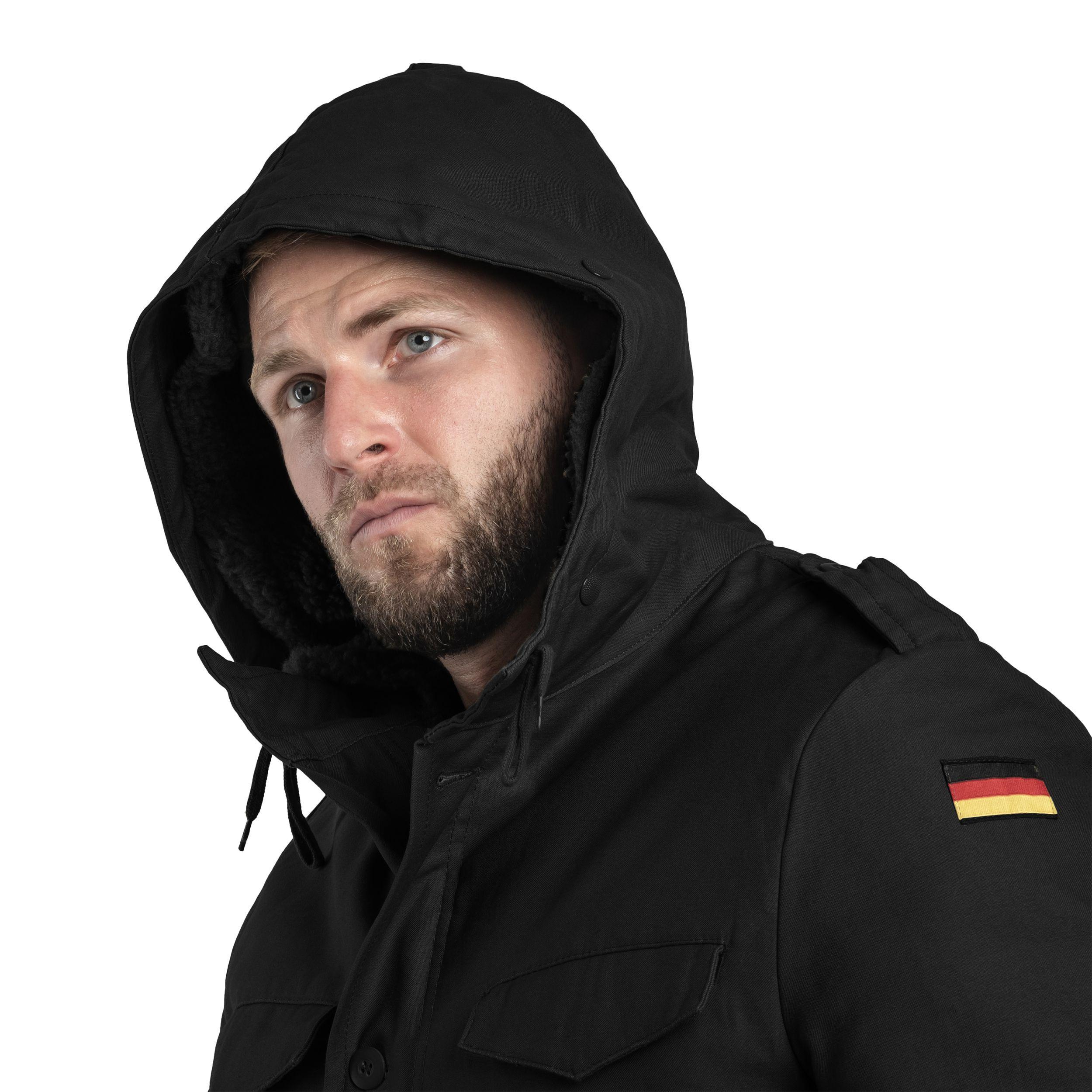 Куртка Brandit BW Parka Flag S Black (3163/2S) - фото 7