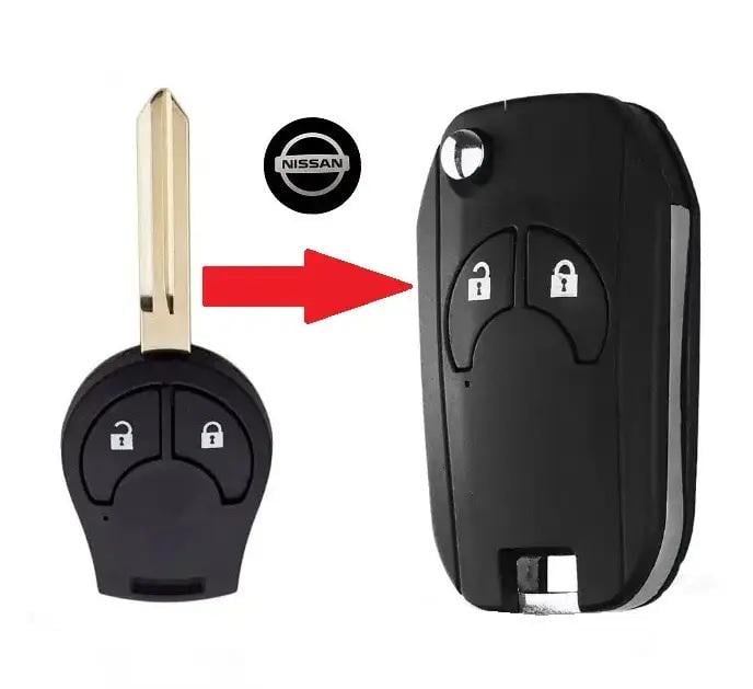 Корпус викидного автоключа для Nissan MS22 (400489) - фото 2 Корпус викидного автоключа для Nissan MS22 (400489) - фото 2