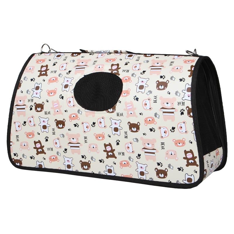 Сумка-переноска для кошек Taotaopets 243307 Bear 52x20x29 см Beige