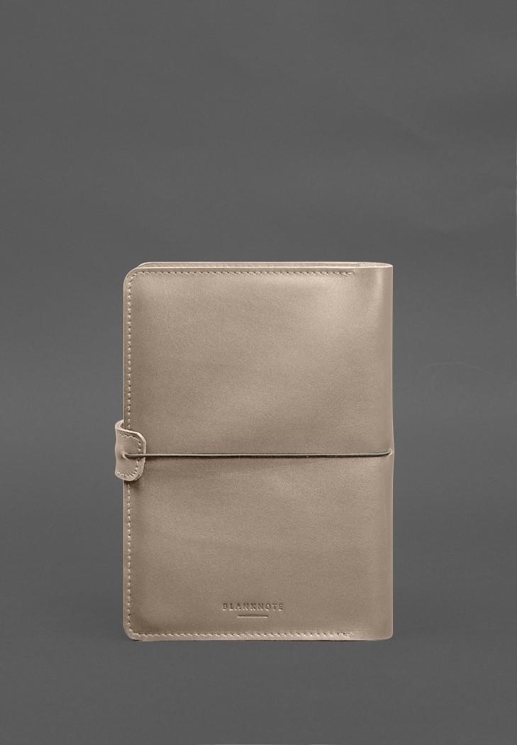 Блокнот кожаный Софт-бук 9.4 А5 Светло-бежевый (A-028799) - фото 8 Блокнот кожаный Софт-бук 9.4 А5 Светло-бежевый (A-028799) - фото 8