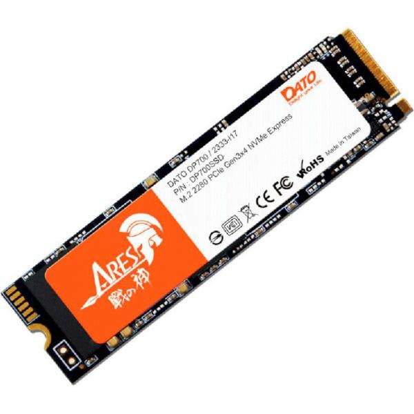 SSD-накопитель Dato DP700 256GB PCIe Gen3x4 (DP700SSD-256GB)