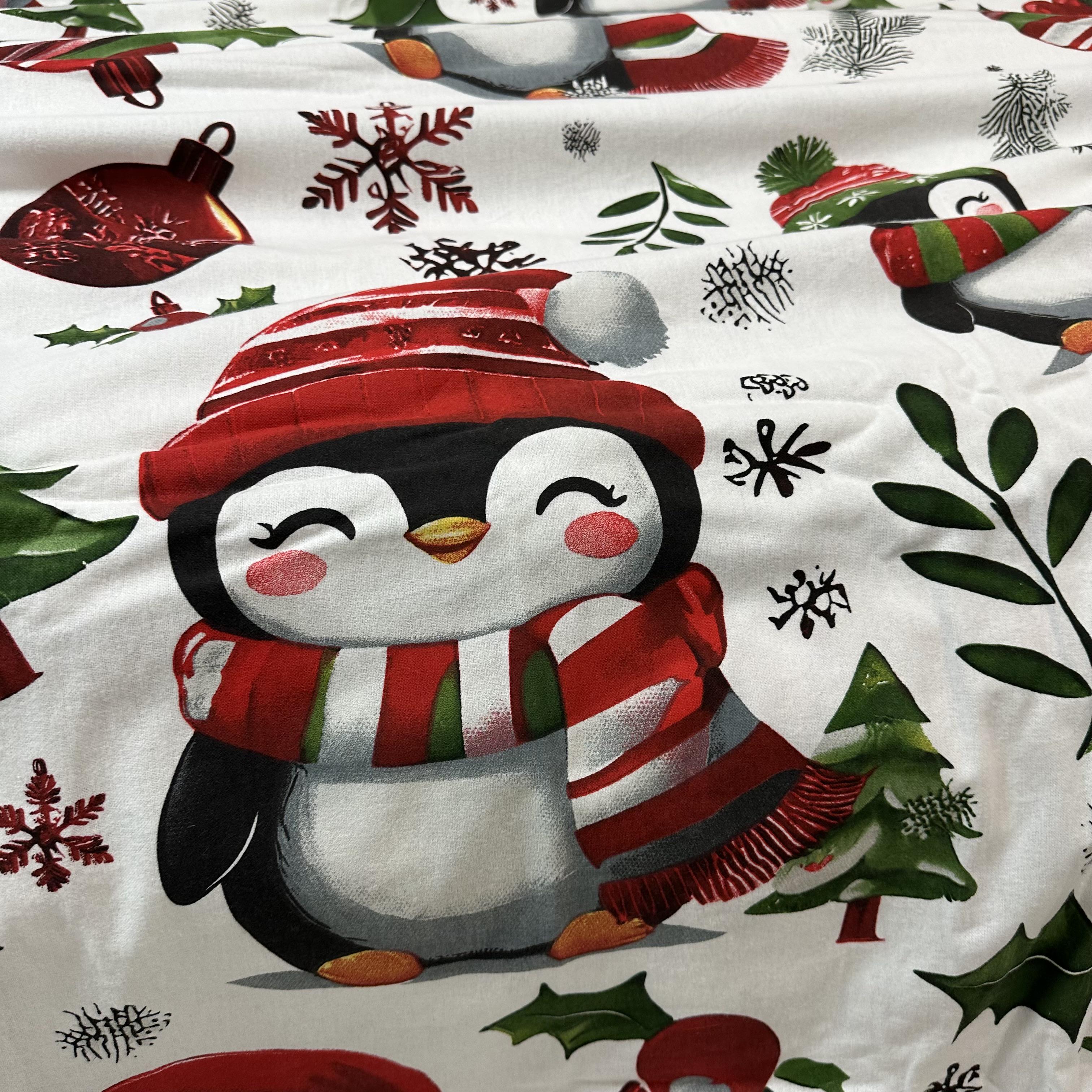 Комплект постільної білизни байкова Зимовий євро Білий (байка 7-3) - фото 2