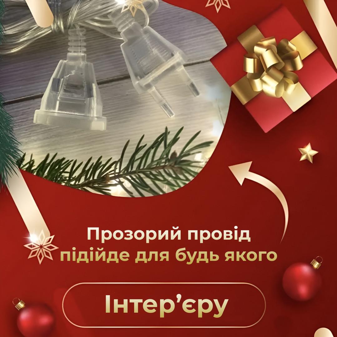 Удлинитель для гирлянд 220V 5 м Прозрачный (3061) - фото 6 Удлинитель для гирлянд 220V 5 м Прозрачный (3061) - фото 6