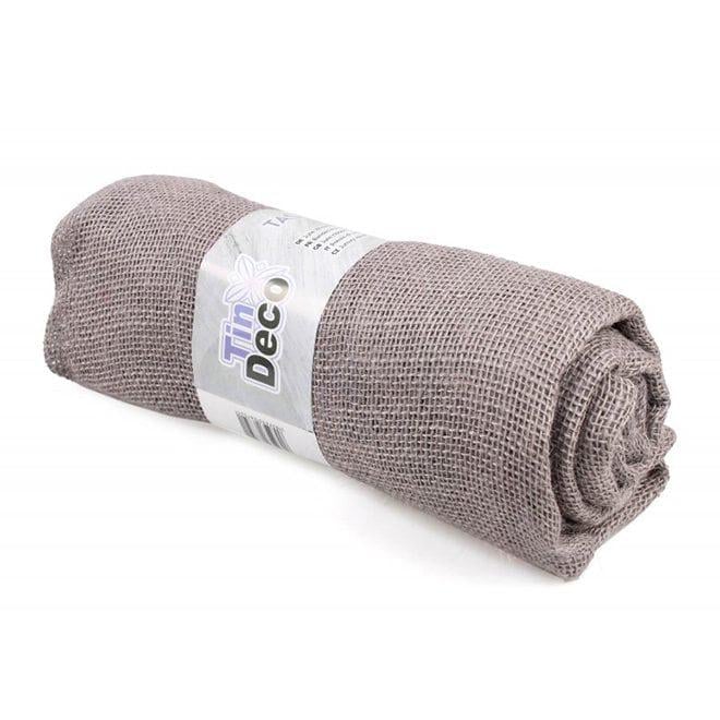 Тканина Flora з мішковини 90х3 м Сірий (5060)