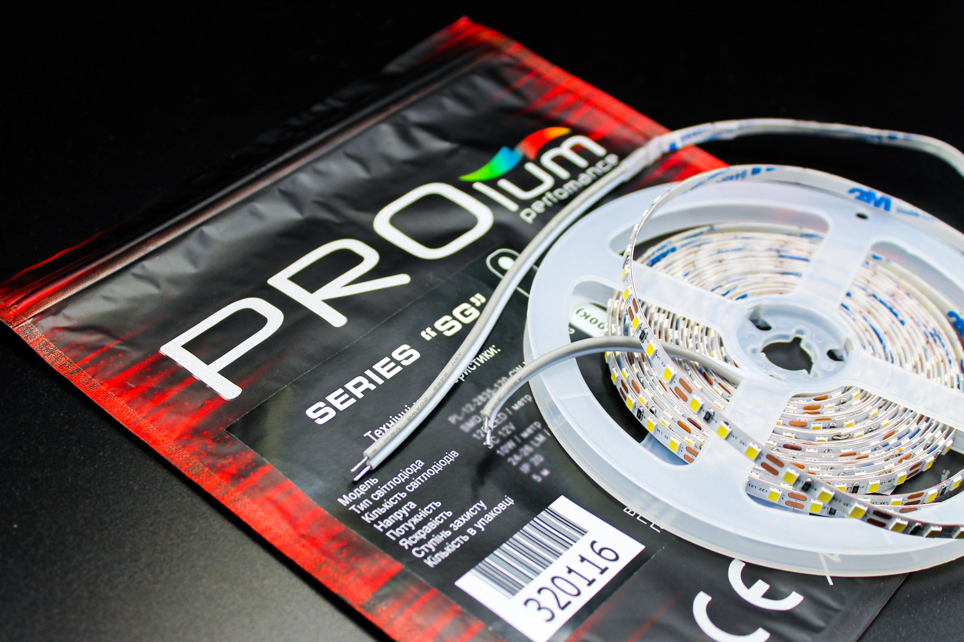 Світлодіодна стрічка Prolum 2835/120 IP20 Series-SG 12V 5 мм Холодний Білий (28522784) - фото 4 Світлодіодна стрічка Prolum 2835/120 IP20 Series-SG 12V 5 мм Холодний Білий (28522784) - фото 4