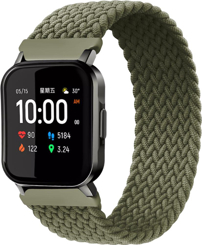 Ремінець Solo Loop для Haylou Smart Watch 2 (LS02) (145 мм) Khaki (22249-17)