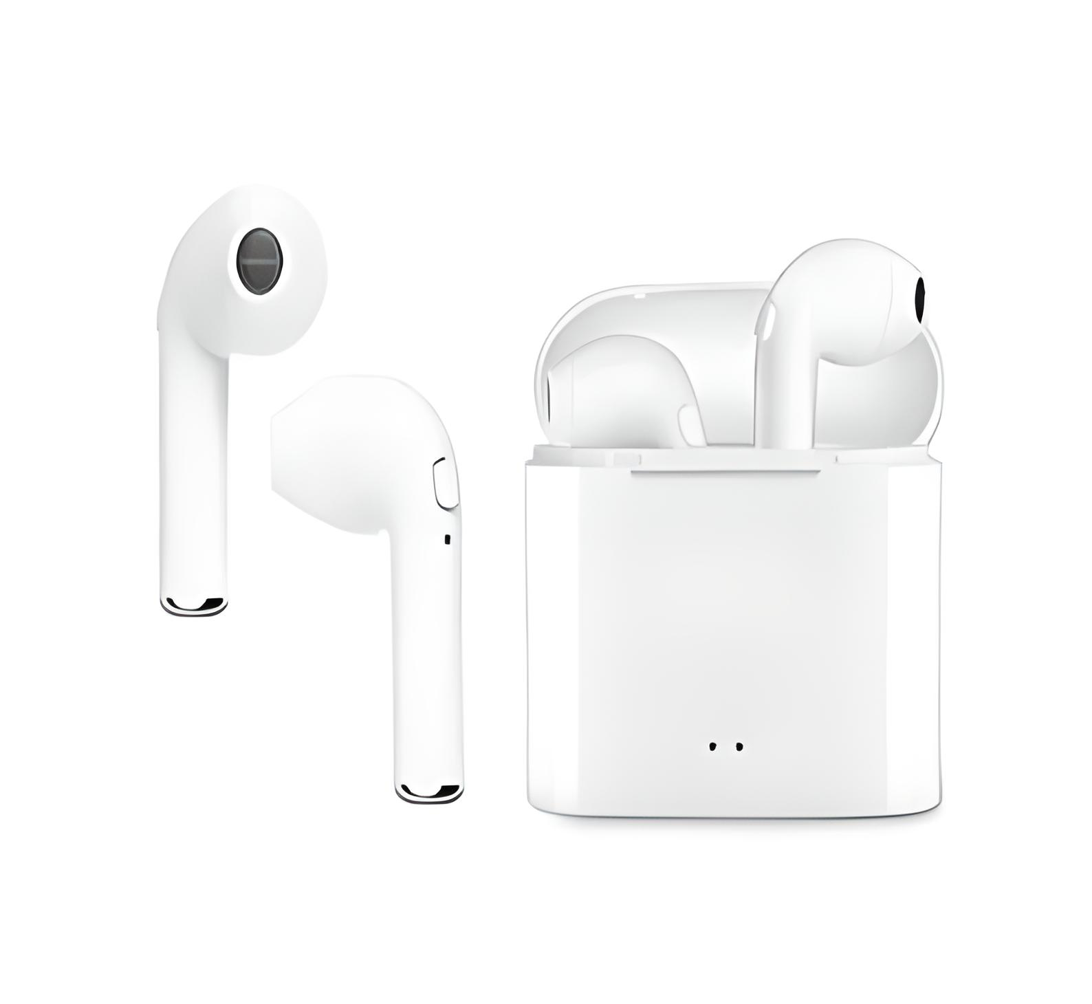 Навушники бездротові TWS HBQ i7s з кейсом White (1848)