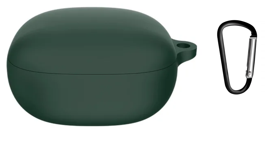 Чехол-накладка DK Silicone Candy Friendly с карабином для Anker SoundCore Liberty 4 Green - фото 2 Чехол-накладка DK Silicone Candy Friendly с карабином для Anker SoundCore Liberty 4 Green - фото 2