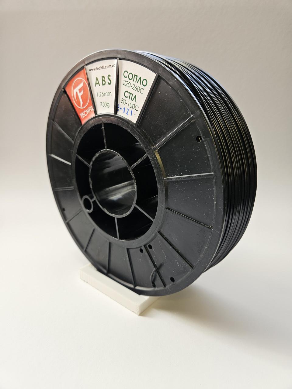 Нить для 3D печати АБС Techfil марка 121 1,75 мм Черный - фото 2 Нить для 3D печати АБС Techfil марка 121 1,75 мм Черный - фото 2