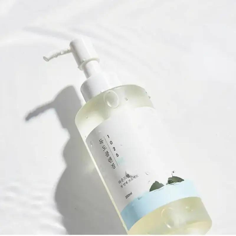 Олія гідрофільна очищувальна ROUND LAB 1025 Dokdo Cleansing Oil 200 мл (10472698) - фото 4