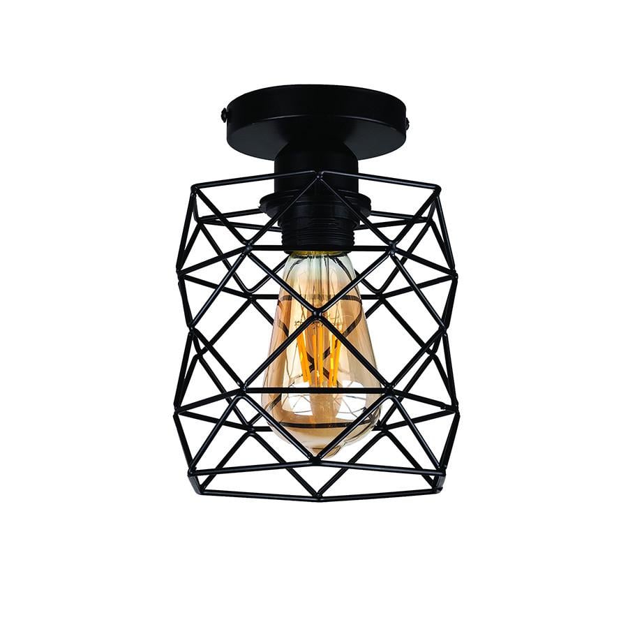 Точковий світильник з фігурним плафоном 756XPR105F-1 BK Чорний