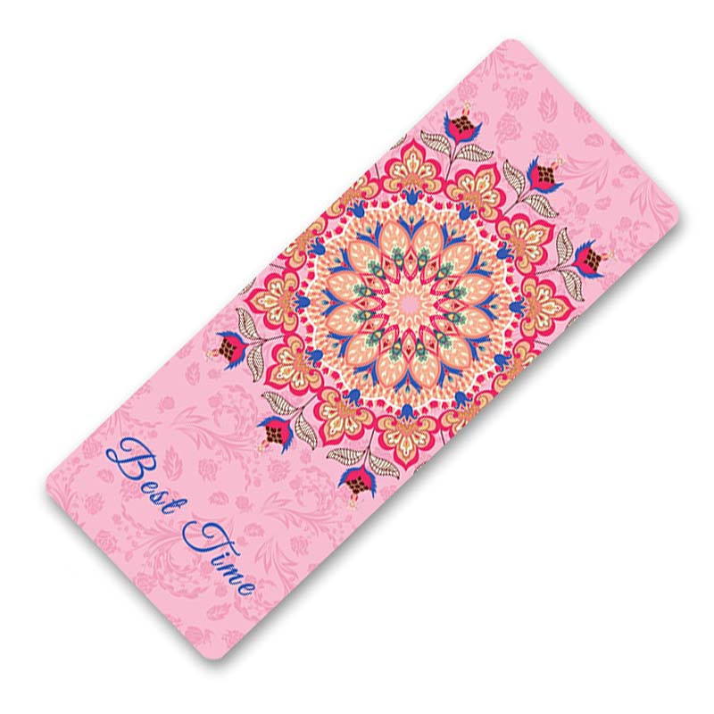 Коврик для йоги Dingming YZS-16 TPE Розовый (1227003135)