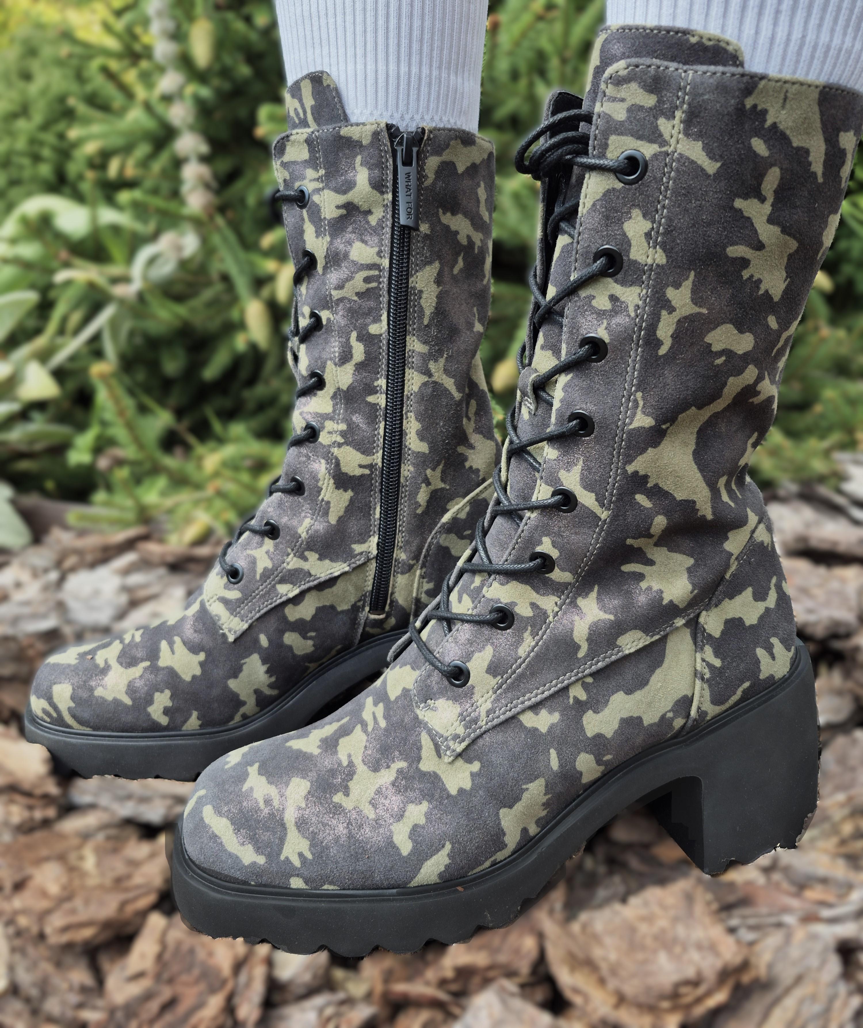 Черевики жіночі What For NICK р. 39 Camouflage