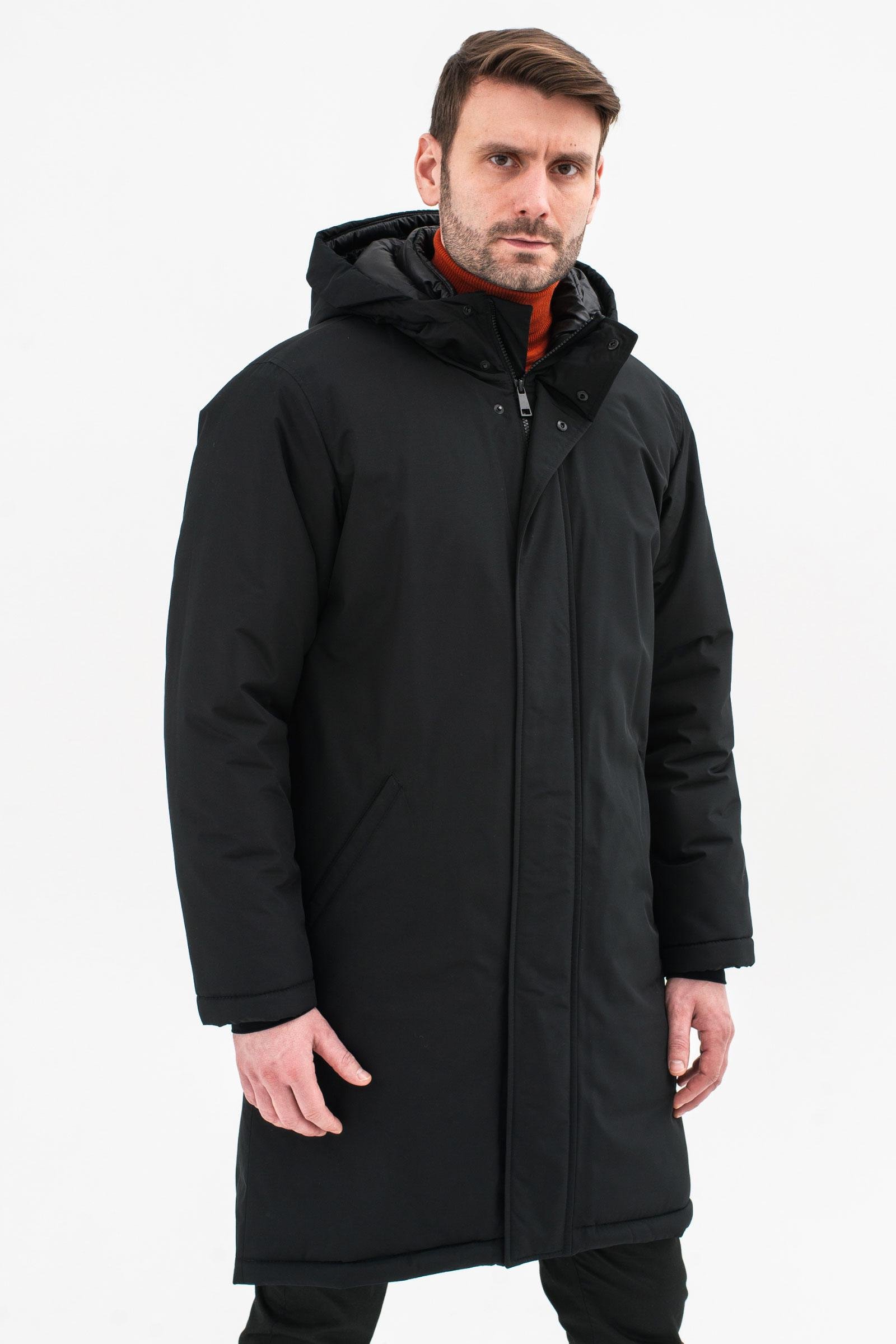 Куртка мужская Nova зимняя XL Черный (B-042)