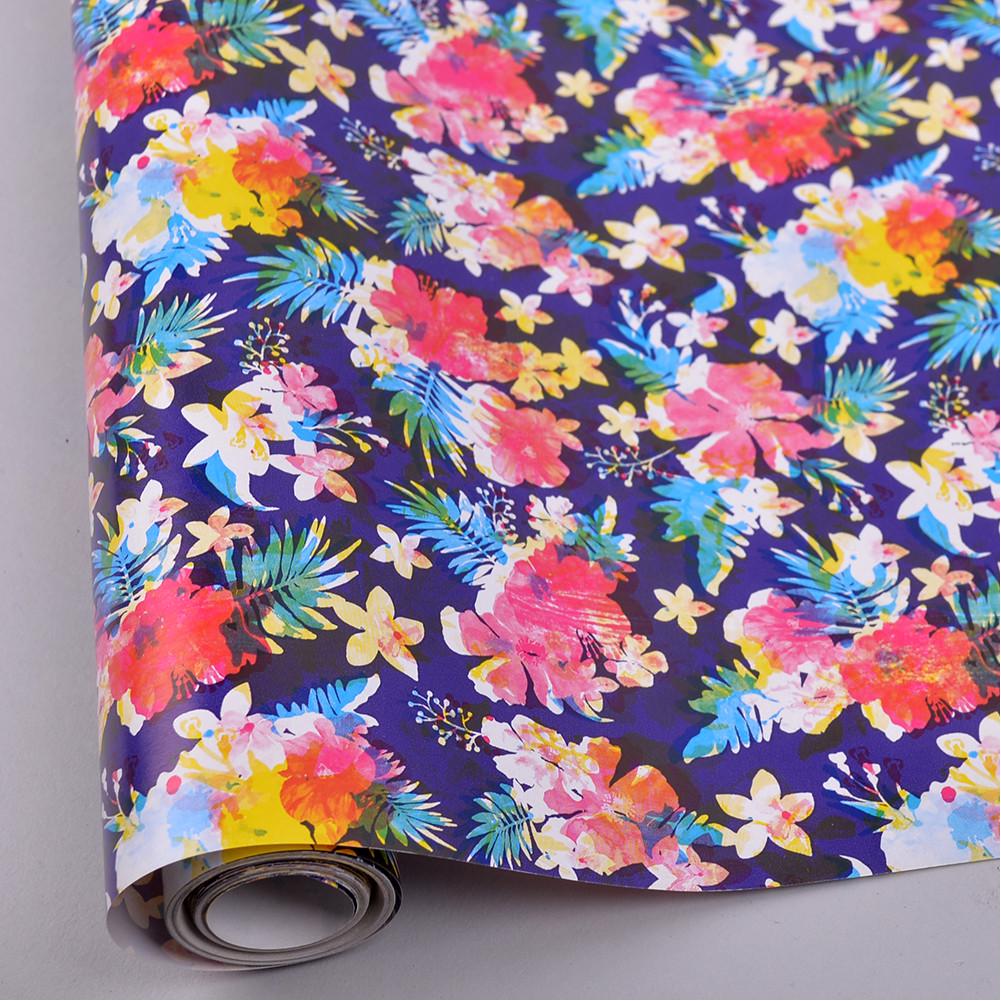 Бумага подарочная Тропик 70 см 10 м (468-202)