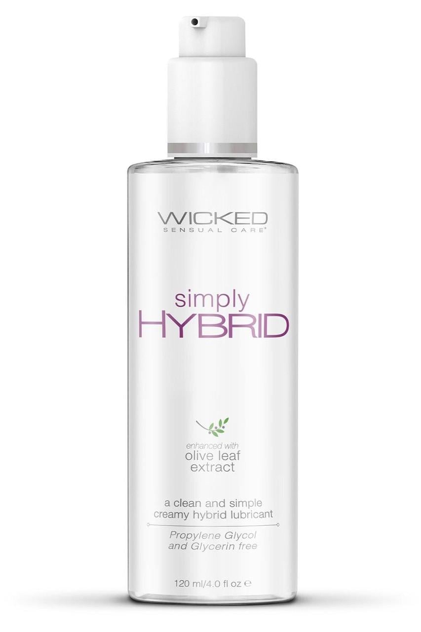 Лубрикант кремовый WICKED Simply Hybrid гибридный 120 мл (2179348369)