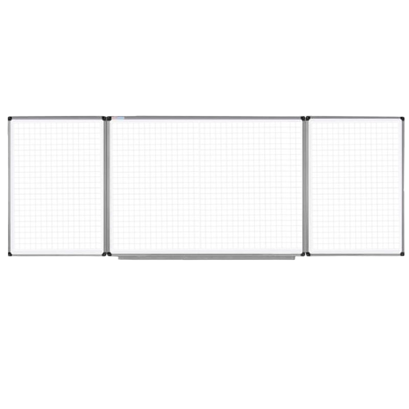 Доска UkrBoards магнитно-маркерная 5 поверхностей клетка 120x300 см (UB120x300Wk)