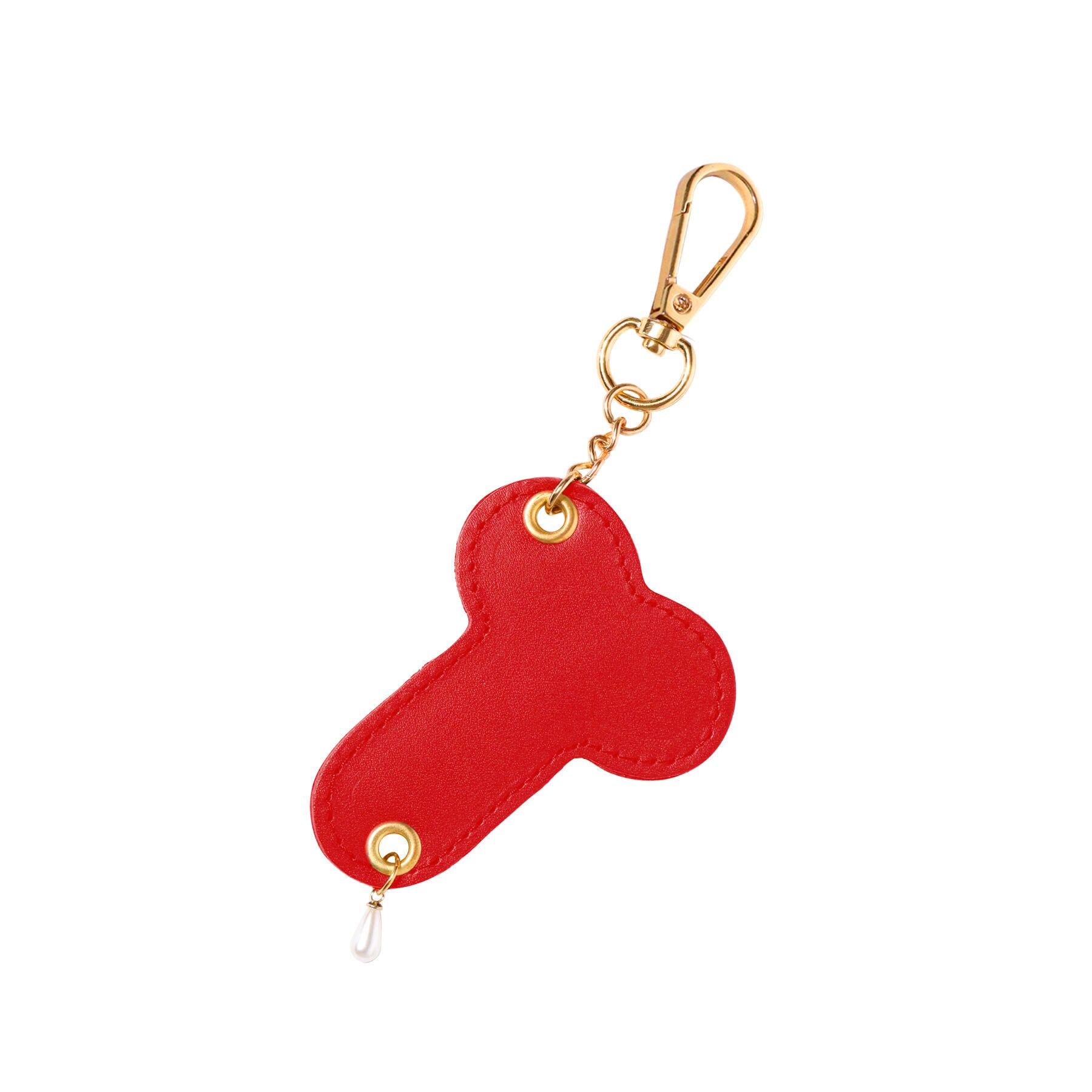 Брелок на карабине для ключей Art of Fhallus Красный
