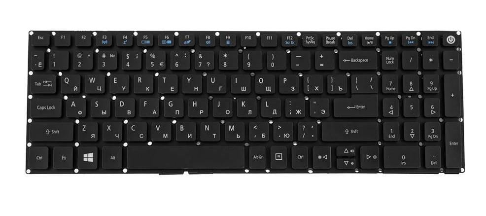 Клавиатура для ноутбука Acer Aspire E5-553 (162134) Клавиатура для ноутбука Acer Aspire E5-553 (162134)