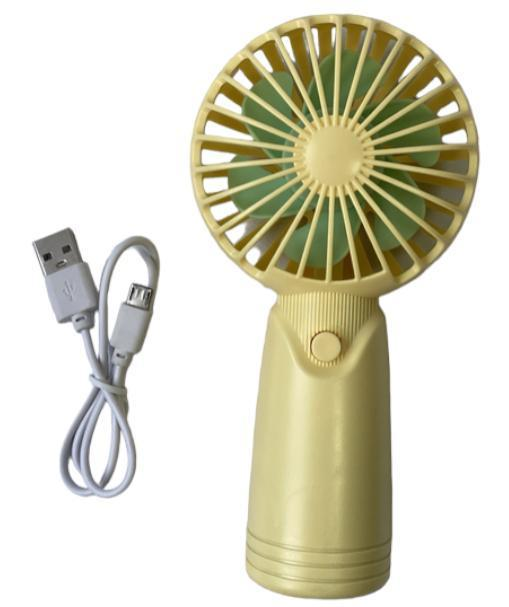 Вентилятор на акумуляторі Cute Electric Fan AP 223 Жовтий (18774245) - фото 2