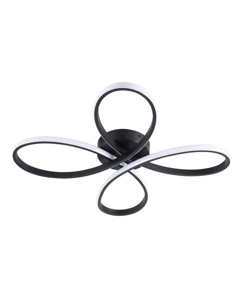 Люстра Goldlux 331816 Fiore LED 1x42W 4000K 5000Lm IP20 Черный (29747905)