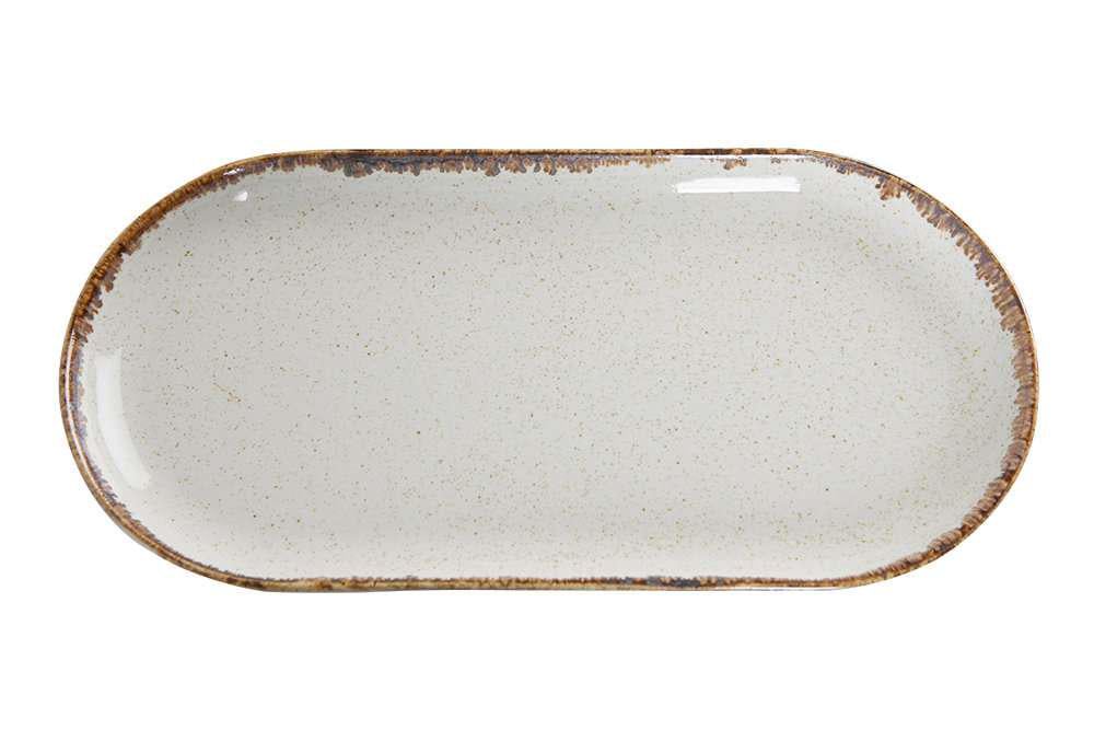 Блюдо овальне Porland Seasons 300х150 мм Beige (118130.B)