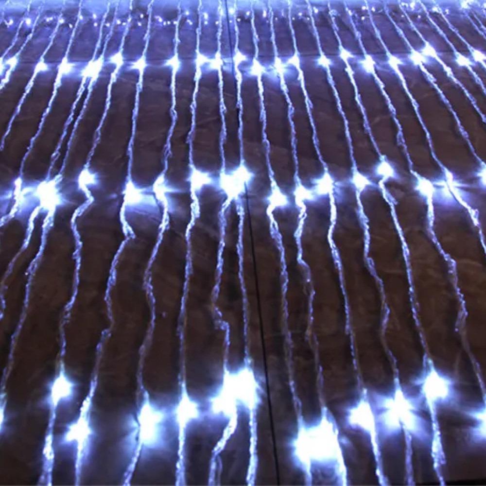 Гирлянда водопад светодиодная 200 LED 2x2 м 8 режимов 220В IP54 Белый - фото 8 Гирлянда водопад светодиодная 200 LED 2x2 м 8 режимов 220В IP54 Белый - фото 8