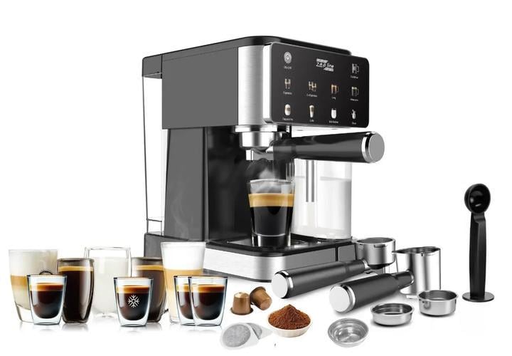 Кофемашина Zepline ZP-6806 3000 Вт 20 Bar (ZP- 6806) - фото 2 Кофемашина Zepline ZP-6806 3000 Вт 20 Bar (ZP- 6806) - фото 2