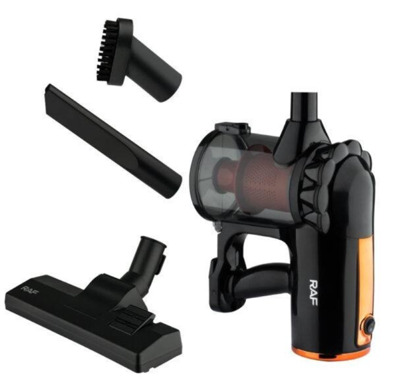 Пилосос контейнерний RAF 3в1 із зручним механізмом очищення стакану та 3 насадками (27R-68) - фото 5 Пилосос контейнерний RAF 3в1 із зручним механізмом очищення стакану та 3 насадками (27R-68) - фото 5