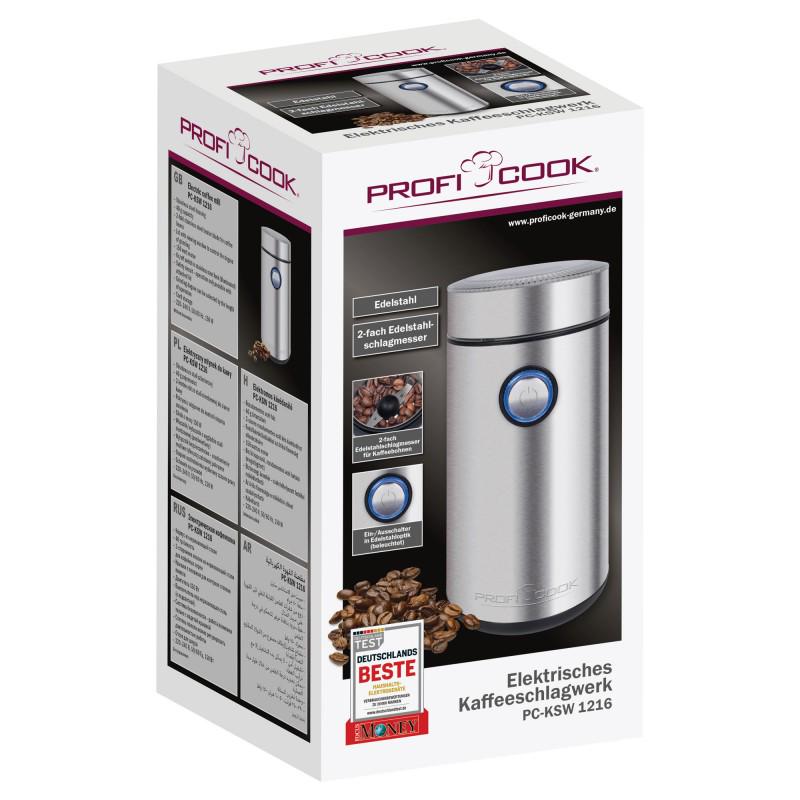 Кавомолка Profi Cook PC-KSW 1216 150 Вт кнопка безпечного увімкнення - фото 7