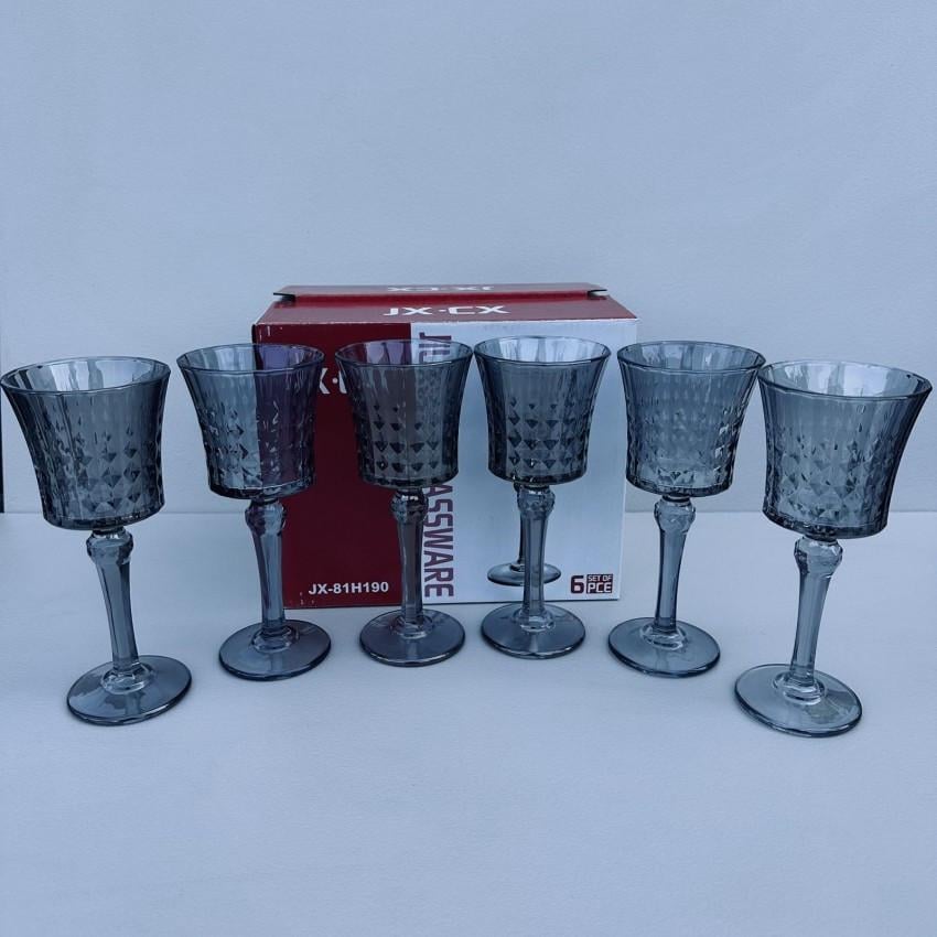 Набір келихів для вина A-PLUS 81H190 JX 180 мл 6 шт. (2680154839) Набір келихів для вина A-PLUS 81H190 JX 180 мл 6 шт. (2680154839)