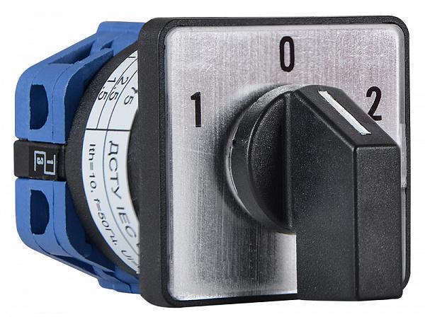 Переключатель пакетный АСКО-Укрем ПКП SBI 10А/1.631 1-0-2 1P 10A 400V (A0110010037)