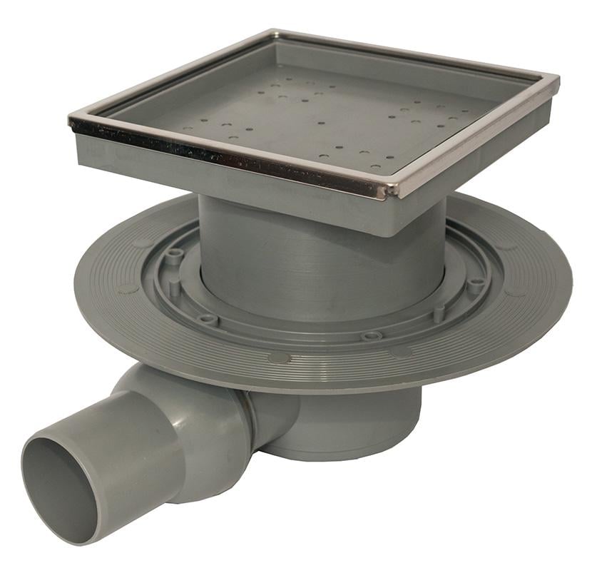 Трап для душа Pestan Confluo Ceramic-1 Large 13000191 15х15 горизонтальный под плитку (4924)