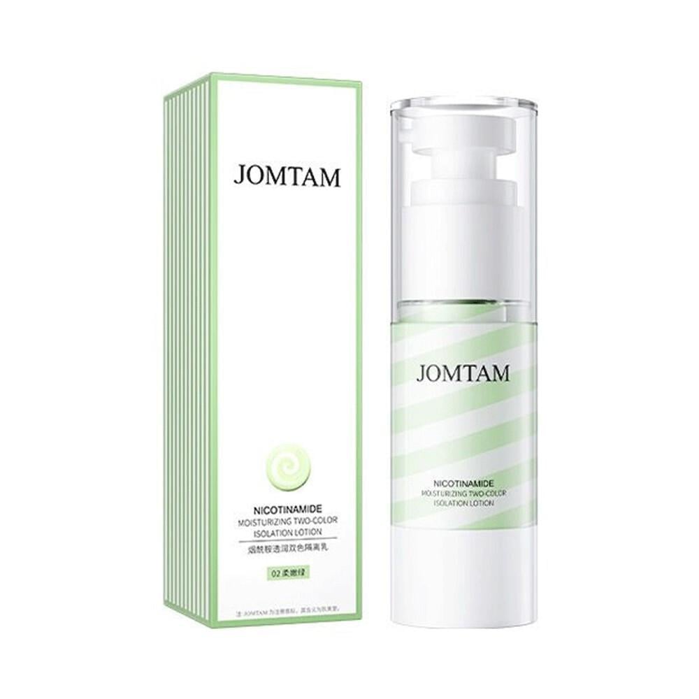 База під макіяж двоколірна Jomtam Nicotinamide Moisturizing Two Color Isolation Lotion тон 02